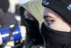 March "More than Wives" in Mariupol