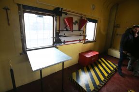 Presentation of converted carriages for the support of military echelons