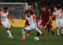 Игровой момент матча