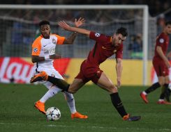 Игровой момент матча