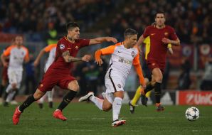 Игровой момент матча