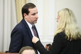 Alexander Sayenko and Uliana Suprun