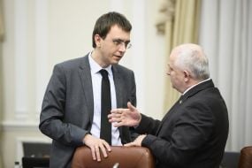 Vladimir Omelyan and Stepan Kubiv