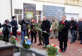 Andrey Parubiy and Arsen Avakov
