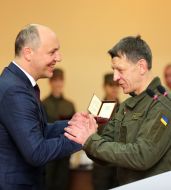 Andrey Parubiy and Viktor Tolochko