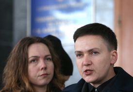 Nadiya Savchenko and Vera Savchenko