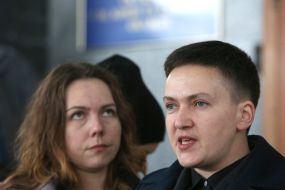 Nadiya Savchenko and Vera Savchenko