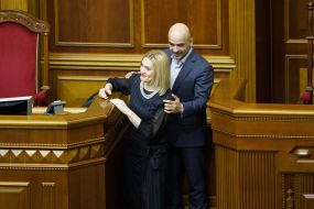 Tatyana Ostrikova and Mustafa Nayem