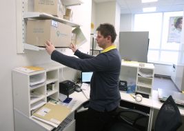 Ukrposhta branch of the new format