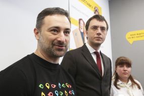 Igor Smelyansky and Volodymyr Omelyan