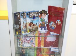 Books in the Ukrposhta department