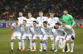 Players of FC "Dynamo" (Kiev) 