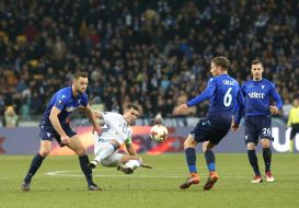 Game moment of the match