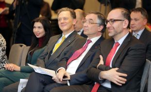 Participants of the solemn reception