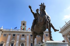 Capitoline Hill in Rome (Italy)