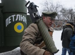 Historical reconstruction of the battle of the UNR against the Bolsheviks for Boyarka