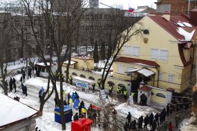 Правоохоронці та учасники акції протесту