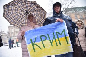 Віче проти виборів в Криму