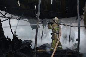 Extinguishing the fire