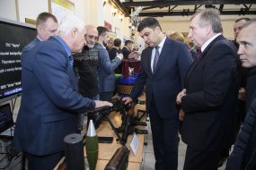 Volodymyr Groisman visited the Sikorsky Challenge