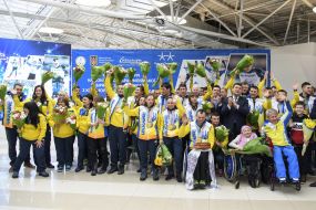 Meeting of the Paralympic Team of Ukraine
