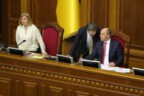 Irina Gerashchenko, Arthur Gerasimov, Andriy Parubiy