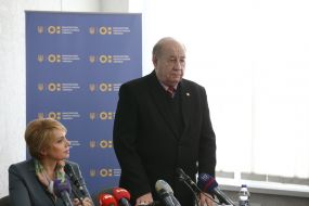 Lilia Grinevich and Petro Hozhik