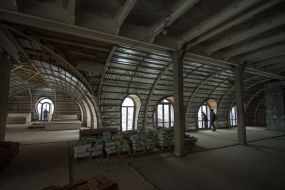 The inner space of the hotel "Bolshaya Moskovskaya"