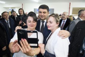 Vladimir Groysman visited the polyclinic