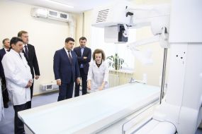 Vladimir Groysman visited the polyclinic
