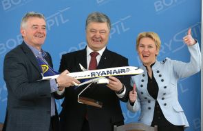 Майкл О'Лири, Петр Порошенко, Татьяна Романовская