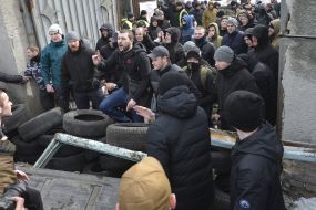 Activists of the "National Corps"