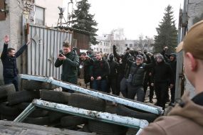 Activists of the "National Corps"