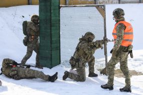 Показательные выступления спецподразделений СБУ