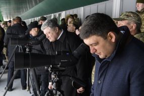 Владимир Гройсман и Петр Порошенко