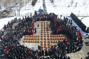 The reburial of the remains of the victims of the communist regime