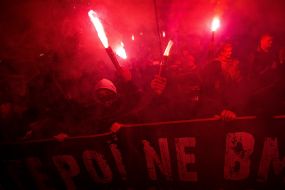 The action in memory of Alexander Muzychko