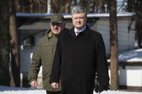 Petro Poroshenko and Yuriy Allerov