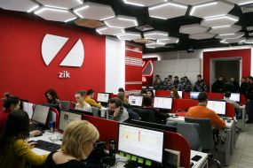 Office of  TV channel ZIK