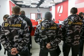 National team in the premises of the TV channel ZIK
