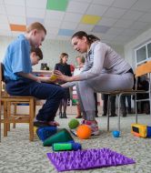 Marina Poroshenko met with the pupils of inclusive classes