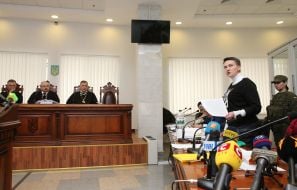 Заседание суда по рассмотрение апелляции на меру пресечения Савченко
