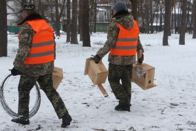 Installation of Birdhouses in Nikolskoe forestry
