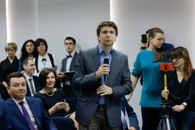 Participants in the opening of the legal club "Pravokator"
