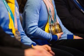 Petro Poroshenko presented the award to the Paralympic athlete