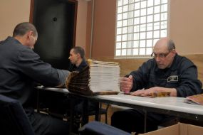 Convicts to life imprisonment while working