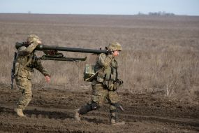 The exercises of the assault and assault troops of the Ukrainian Armed Forces