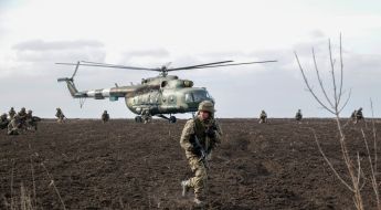 The exercises of the assault and assault troops of the Ukrainian Armed Forces