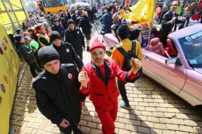 Yumorina. Carnival procession in Odessa