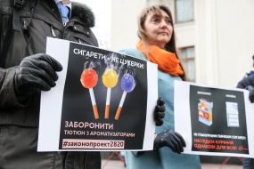 Anti-smoking posters